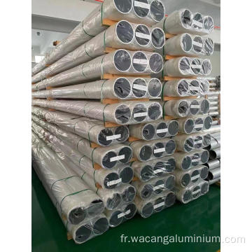 Sales à chaud tubes ronds de produits extrudés en aluminium